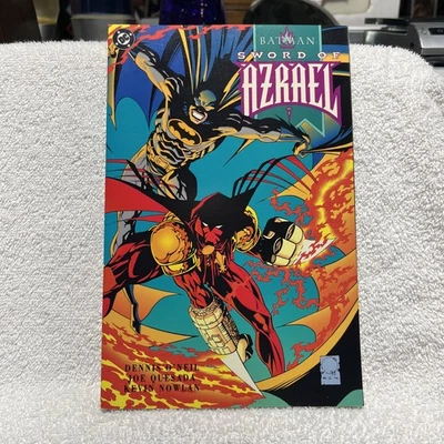 Batman Espada de Azrael 1-4 DC Comics 1993 Libro de bolsillo comercial TPB Quesada!! Foto 1 de 4