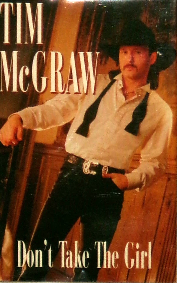 Don't Take the Girl/Welcome To the Club by Tim McGraw, 1994, Cassette Single, NF - Imagem 1 de 1