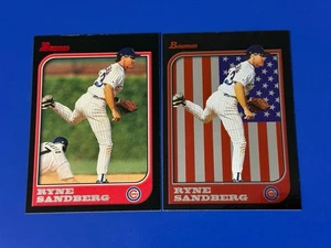 1997 Bowman #22 Ryne Sandberg base e parallelo internazionale - Foto 1 di 2