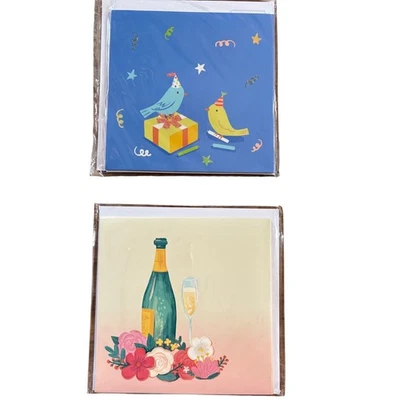 2 Up With Paper Pop-Up Greeting Cards Kitten Basket Layered Cake Happy Birthday - Image 1 of 4