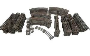 Lionel Train Track Post War O Scale CURVED 32 & STRAIGHT 56 - 10 Misc -Some Rust - Picture 1 of 2