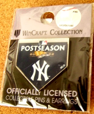2022 NY New York Yankees Postseason pin MLB - Image 1 of 4