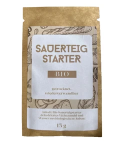 Bio-Sauerteigstarter (15 g, dehydriert) Starte dein eigenes Sauerteig-Abenteuer - Bild 1 von 2