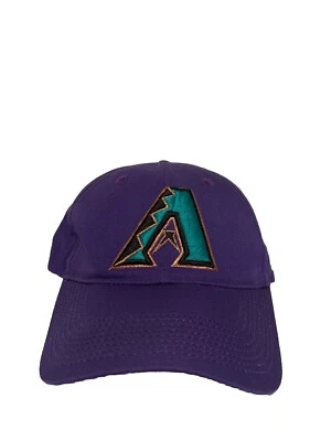 Boné ajustável vintage externo Arizona Diamondbacks roxo - Imagem 1 de 4