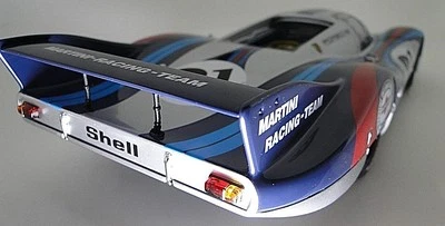 Porsche Race Car 1:18Le Mans Racing Custom Built24Metal Body12Modelo Carrossel AZUL - Imagem 1 de 4