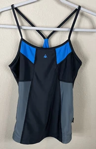 AQUA SPHERE Aqua Light tankini swim tank top Flavia Chic Back, sz 10, EUC - Picture 1 of 9