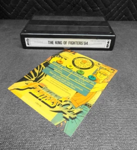 MVS, SNK - The King Of Fighters '94 Video Game Cartridge & Marquee - Neo-Geo - Picture 1 of 6