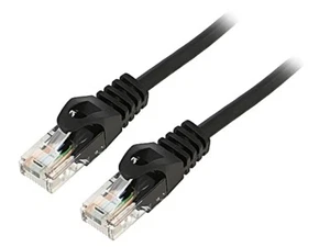 PCU6-10CU-1000-BK Patch cordon U/UTP 6 Line Cu LSZH noir 10m 26AWG fils : 8 LAN - Photo 1 sur 1