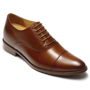 CHAMARIPA Men's Height Dress Shoes Invisible Height Increasing 3.15 Inches/8cm - Picture 1 of 6
