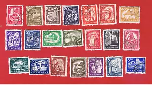 Romania #1349-1368 #C86 VF used Occupations Free S/H - Picture 1 of 1