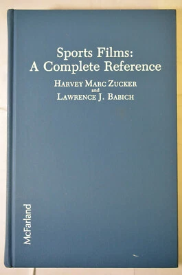 Sports Films: Complete Reference, Zucker/Babich, (1987), Cloth, Movies Foto 1 de 4