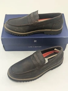 Rockport Men's Maverick Penny Loafer, Brown, 9 - Picture 1 of 10