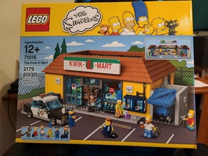 lego simpsons kwik e mart ebay