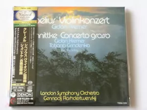 Gidon Kremer Sibelius Violin Concerto SACD Hybrid TOWER RECORDS JAPAN - Imagen 1 de 2