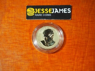 2015 P REVERSE PROOF JOHN F. KENNEDY DOLLAR IN CAPSULE FROM CHRONICLES 套装 — 第 1/2 张图片