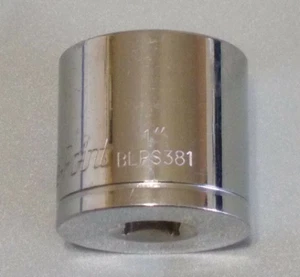 Blue Point BLPS381 3/8" DRIVE, 1" SOCKET, SHALLOW, 6 POINT *NEW / UNUSED* - Picture 1 of 11