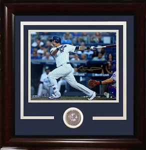 Gary Sanchez Ny Yankees signed 8x10 photo framed ROOKIE AUTOGRAPH Steiner COA - Picture 1 of 5