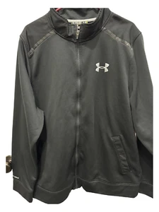 Under Armour Black Full Zip Size 2XL Loose Coupe Lache Suelto Storm Jacket - Bild 1 von 2
