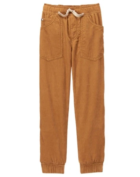 Nuevo con etiquetas Pantalones de chándal Gymboree Boys Tostado Pana Jersey Forrado Jogger Epic Dig Foto 1 de 1