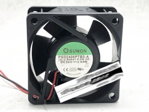 SUNON PSD2406PTB3-A DC24V 2.64W 6CM 6025 inverter cooling fan - Picture 1 of 2