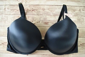 Victoria's Secret 38DDD *VERY SEXY* SMOOTH PUSH-UP BRA *Dark Twilight* - Picture 1 of 5