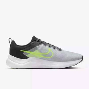 Nike Downshifter 12 Wolf Grey Volt Running Shoes Retro DD9293-011 Mens Size - Picture 1 of 5