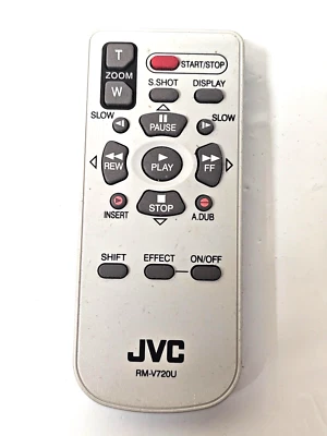 JVC Remote Control RM-V720U for GRD270US GRD271US GRD275US GRD290US GRD295US - Image 1 of 4