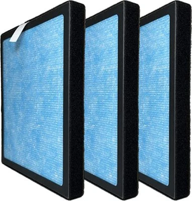 Filtro azul original de carbono 3 en 1 True HEPA para purificador de aire YIOU R1 paquete de 3 Foto 1 de 4