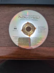Alan Menken & Tim Rice's King David - CD - RARE OOP NO CASE! Cast Recording - Picture 1 of 2