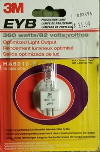 3M EYB HA6010-R Projector Lamp 360W 82V Projection Bulb 4400 Series 1 Lamp NEW - Picture 1 of 2