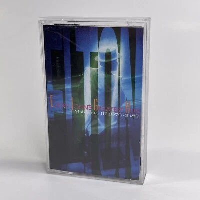 Import Canada: Elton John, Greatest Hits Vol.3 79-87 (1987, Audio Cassette Tape) - Image 1 of 4