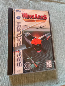 Sega Saturn Video Game - Wing Arms - Complete