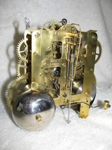 MOVIMENTO OROLOGIO SETH THOMAS 89C, RICOSTRUITO/RICONDIZIONATO NUOVO MOLLE PRINCIPALI - Foto 1 di 11