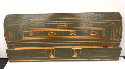 Ford Tailgate Wooden Plaque - Image 1 of 2