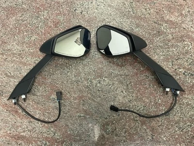 [Como NOVO] 2019-2025 Aprilia RS 660 RSV4 Conjunto de Espelho Retrovisor OEM 2B005799 /98 - Imagem 1 de 4