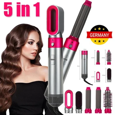 5 in 1 Hair Styler Curler Brush Hair Dryer Airwrap Curling Hair dryer~ - Image 1 of 4