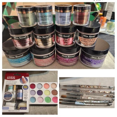 美甲技术用品套装大量件主要全新很少使用。 很棒的启动 — 第 1/4 张图片