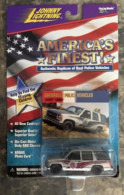 Johnny Lightning America’s Finest Chevrolet Police Vehicle Chevy Tahoe 1/64 - Image 1 of 2