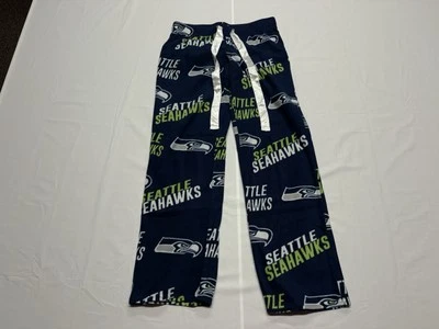 Seattle Seahawks NFL Team Apparel Women’s Drawstring Fleece Lounge Pants Small - Image 1 of 4