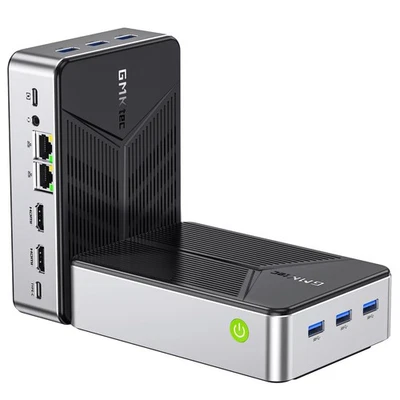 Mini PC NAS Intel N150 Dual Boot System Desktop Computer 12GB DDR5 64GB EMMC+... - Image 1 of 4