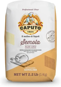 Caputo Semola di grano duro rimacinata di farina di semola 2 pacchi - Foto 1 di 3