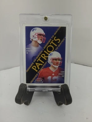 Fleer Tradition 2000 - Rookies to Watch Tom Brady, Dave Stachelski #352 (RC) Foto 1 de 4