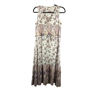 Lucky Brand Women's Summer Dress Size S /P V Neck Long Sleeveless Cream Tan... - Image 1 of 4