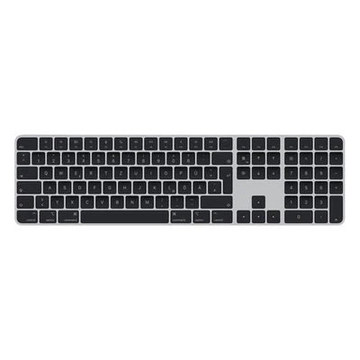 Apple Magic Keyboard schwarz mit Touch ID mit Ziffernblock schwarze Tasten - Bild 1 von 2