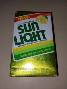 Detergente para lavavajillas automático luz solar vintage SIN USAR - Imagen 1 de 4