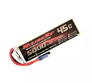 RoaringTop LiPo Battery Pack 45C 5000mAh 3S 11.1V with EC5 Plug - Picture 1 of 1