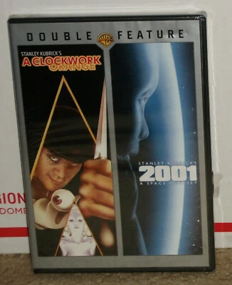 A Clockwork Orange / 2001 A Space Odyssey DVD New - Image 1 of 3