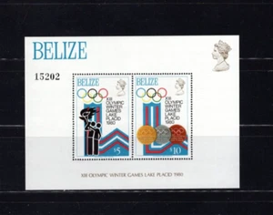 Belize 469 Olympics 1980 MNH S/S ASP - Picture 1 of 2