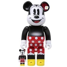 Disney Minnie Mouse 100% & 400% Bearbrick Set by Medicom Toy