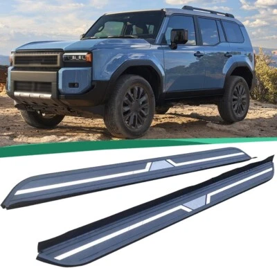 2PCS Side Step Nerf Bar Running Board Fits For Land Crusier J250 LC250 2024 2025 - Image 1 of 4